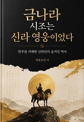 금나라 시조는 신라 영웅이었다 : 만주를 지배한 신라인의 숨겨진 역사 표지