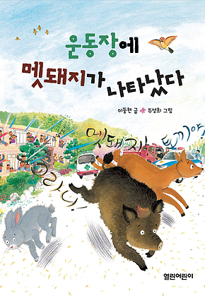 운동장에 멧돼지가 나타났다 표지