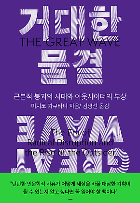 거대한 물결 : 근본적 붕괴의 시대와 아웃사이더의 부상 표지