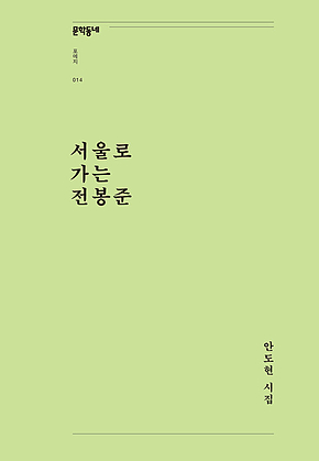 서울로 가는 전봉준 (문학동네포에지014) 표지