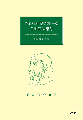 타고르의 문학과 사상 그리고 혁명성 : 박정선 비평집 표지