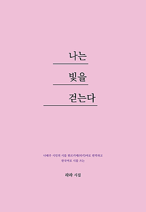 나는 빛을 걷는다 표지