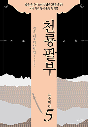 천룡팔부 5 복수의 칼 표지
