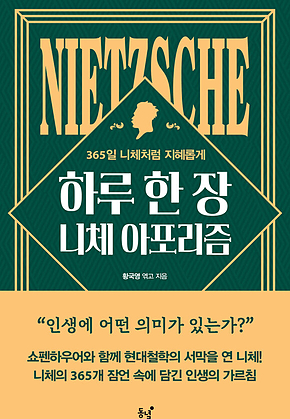 하루 한 장 니체 아포리즘 : 365일 니체처럼 지혜롭게 표지
