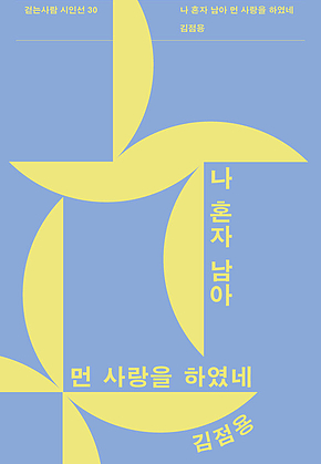 나 혼자 남아 먼 사랑을 하였네 표지