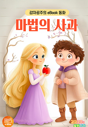 마법의 사과 - 감자공주의 eBook 동화 : 지혜로운 아이로 키워주는 탈무드동화 표지