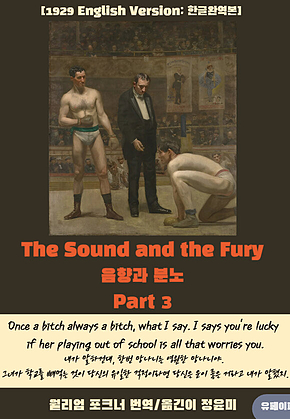 The sound and the Fury (음향과 분노) Part 3 표지