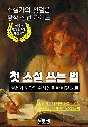 첫 소설 쓰는 법, 글쓰기 시작과 완성을 위한 비밀 노트 표지