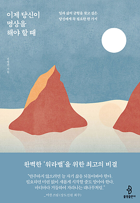 이제 당신이 명상을 해야 할 때 표지
