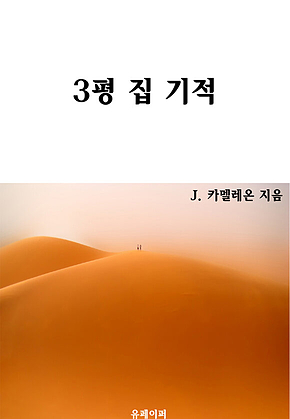 3평 집 기적 표지