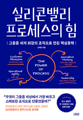 실리콘밸리 프로세스의 힘 : 그들을 세계 최강의 조직으로 만든 핵심동력 표지