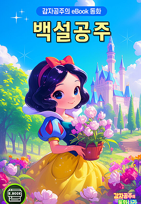 백설 공주 - 감자공주의 eBook 동화 : 그림형제의 명작동화를 eBook으로 만나보세요. 표지