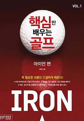 핵심만 배우는 골프 : 아이언 편 표지