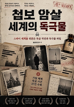 첩보 암살 세계의 독극물 : 스파이 세계를 뒤흔든 독살 작전과 독극물 파일 표지