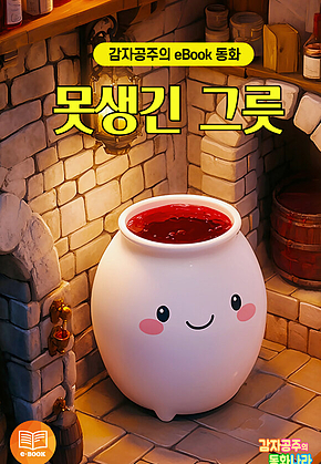 못생긴 그릇 - 감자공주의 eBook 동화 : 절대 외모로 평가하지 않아요! 탈무드로 지혜를 배워요 표지