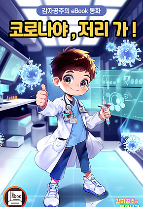 코로나야 저리 가! - 감자공주의 eBook 동화 : 코로나 없는 건강한 세상, 씩씩한 어린이들의 행복한 성장을 응원해요! 표지