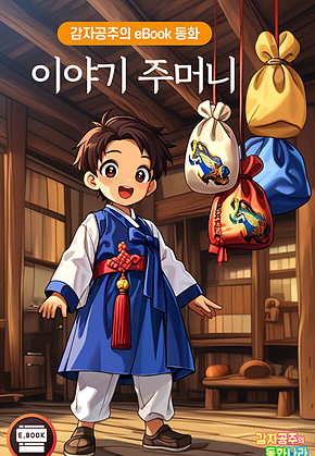 이야기 주머니 - 감자공주의 eBook 동화 : 문해력을 키워주는 전래동화 표지