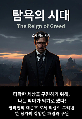 탐욕의 시대 : 타락한 세상을 구하기 위해 나는 악마가 되기로 했다 표지