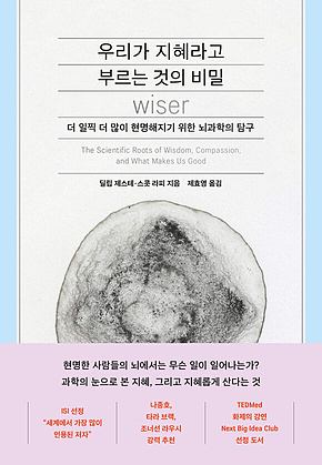 우리가 지혜라고 부르는 것의 비밀 : 더 일찍 더 많이 현명해지기 위한 뇌과학의 탐구 표지