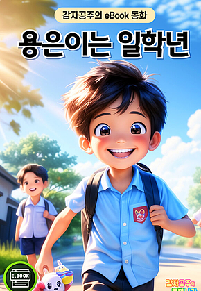 용은이는 일학년 - 감자공주의 eBook 동화 : 초등입학식을 기다려요! 우리아이 필독 동화 표지