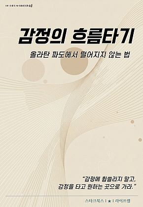 감정의 흐름타기 표지