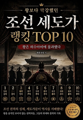 왕보다 막강했던 조선 세도가 랭킹 TOP 10 : 조선시대 왕은 허수아비에 불과했다 표지