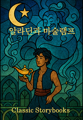 알라딘과 마술램프 (Aladdin and the Magic Lamp) : 스토리북스 012 표지