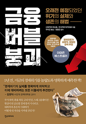 금융 버블 붕괴 표지
