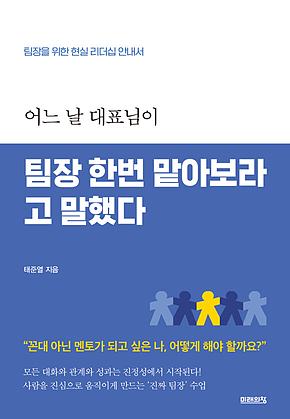 어느 날 대표님이 팀장 한번 맡아보라고 말했다 표지