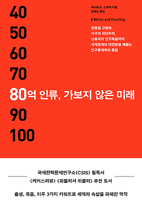 80억 인류, 가보지 않은 미래 표지