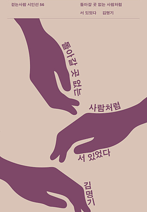 돌아갈 곳 없는 사람처럼 서 있었다 : 걷는사람 시인선 56 표지
