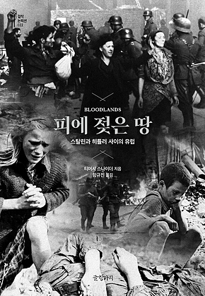 피에 젖은 땅 : 스탈린과 히틀러 사이의 유럽 표지