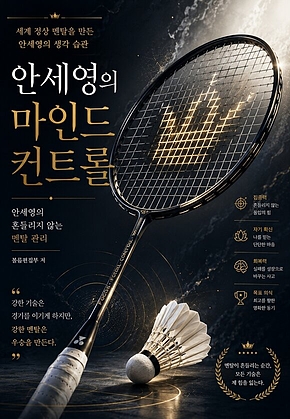 안세영의 마인드 컨트롤 : 세계 정상에 오른 멘탈 비밀 표지