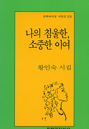 나의 침울한, 소중한 이여 표지