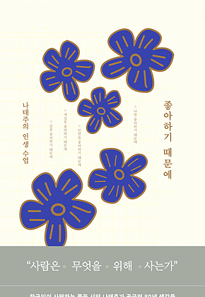 좋아 하기 때문에 : 나태주의 인생 수업 표지