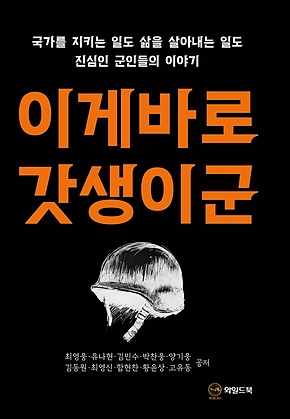 이게 바로 갓생이군 : 국가를 지키는 일도 삶을 살아내는 일도 진심인 군인들의 이야기 표지