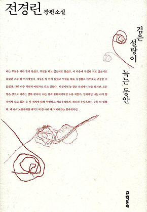 검은 설탕이 녹는 동안 표지