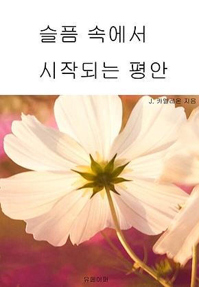 슬픔 속에서 시작되는 평안 표지