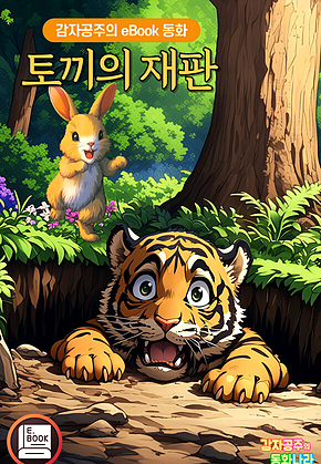 토끼의 재판 - 감자공주의 eBook 동화 : 재미있게 즐기는 초등국어 교과서 전래동화 표지
