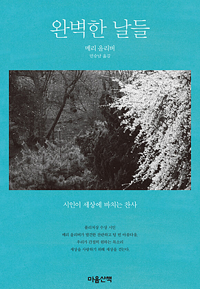 완벽한 날들 : 시인이 세상에 바치는 찬사 표지
